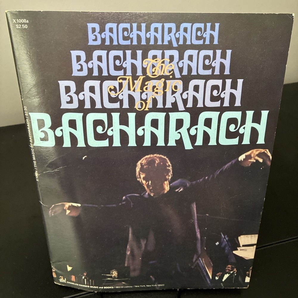 The Magic of Bacharach Vintage Sheet Music Burt Bacharach 1971